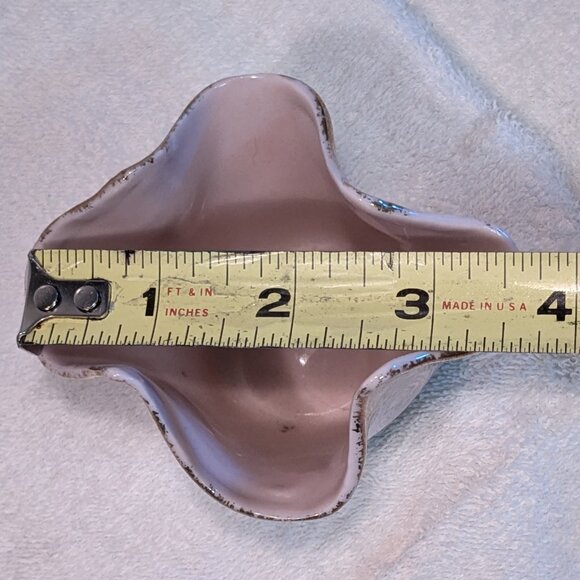 Richard Japan Porcelain Handkerchief Small Vase Holder Decor 1960s - Picture 10 of 12